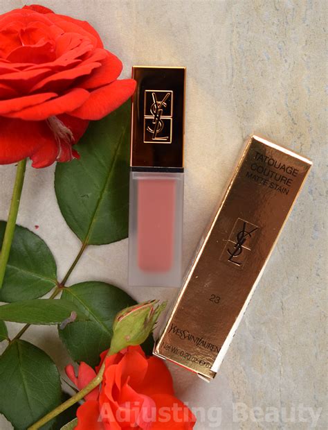 review ysl tatouage|ysl matte lip stain.